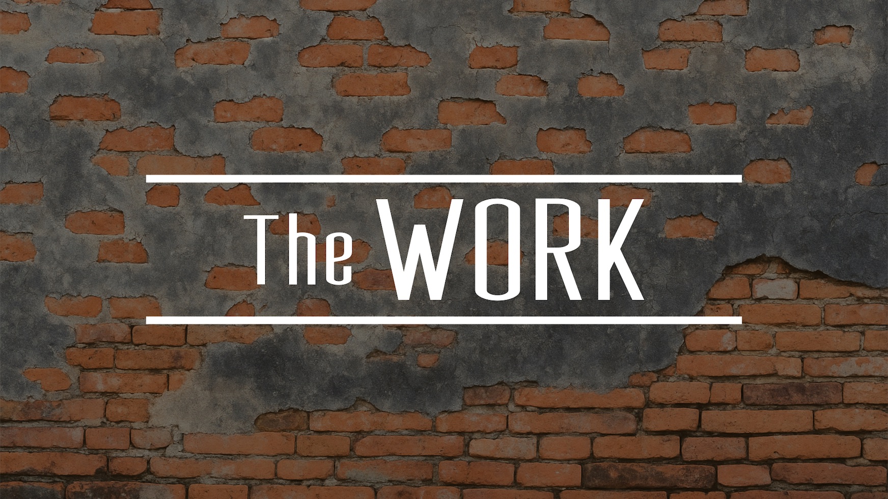 The Work | Nehemiah 3 | Nehemiah Series | Week 3