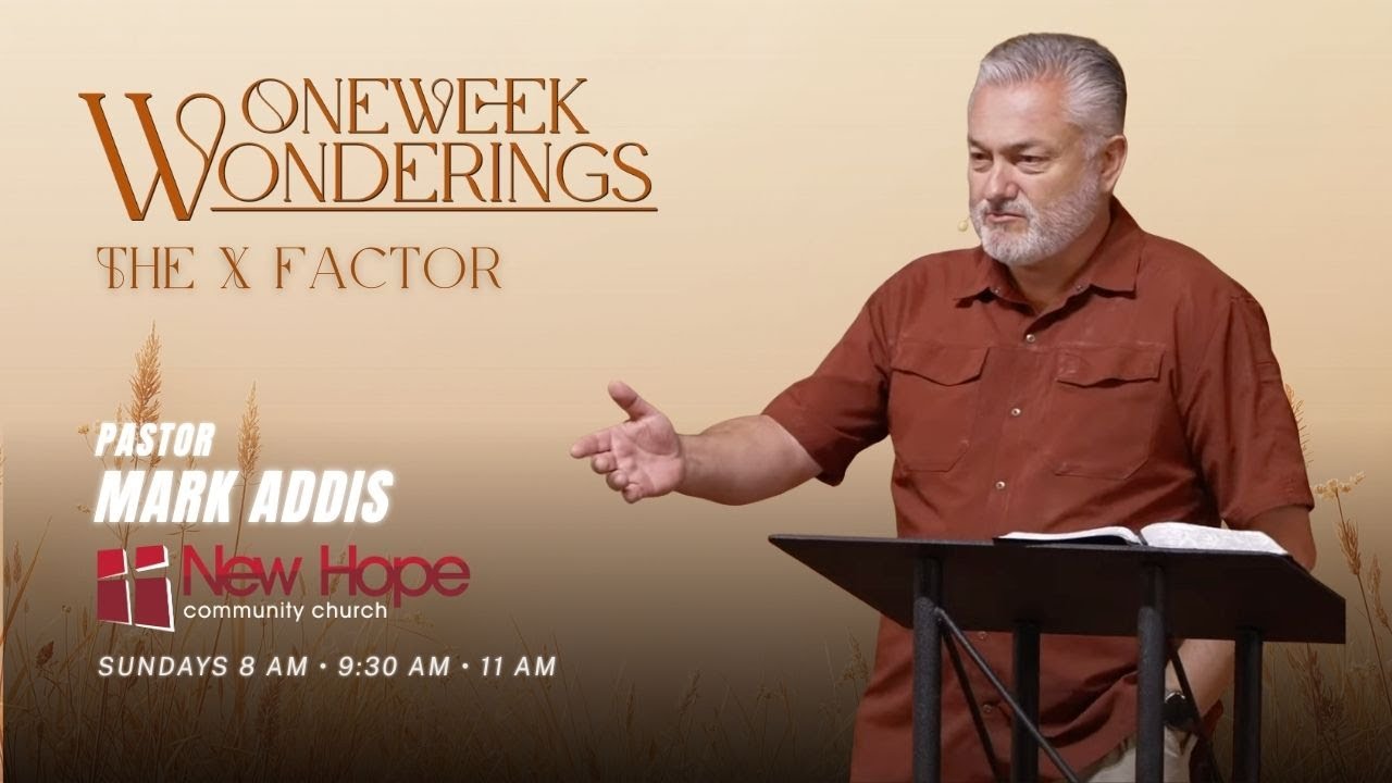 The X Factor | One Week Wonderings | Week 2