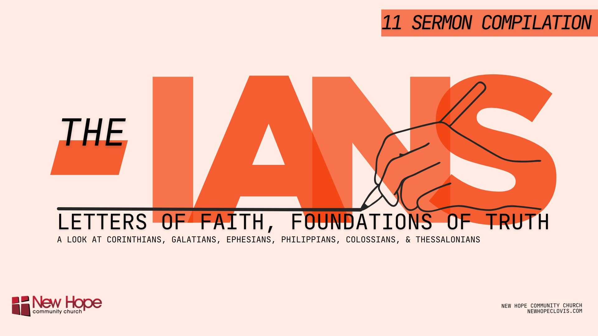 The -ians: 11-Part Series on Paul’s Letters to the Early Church